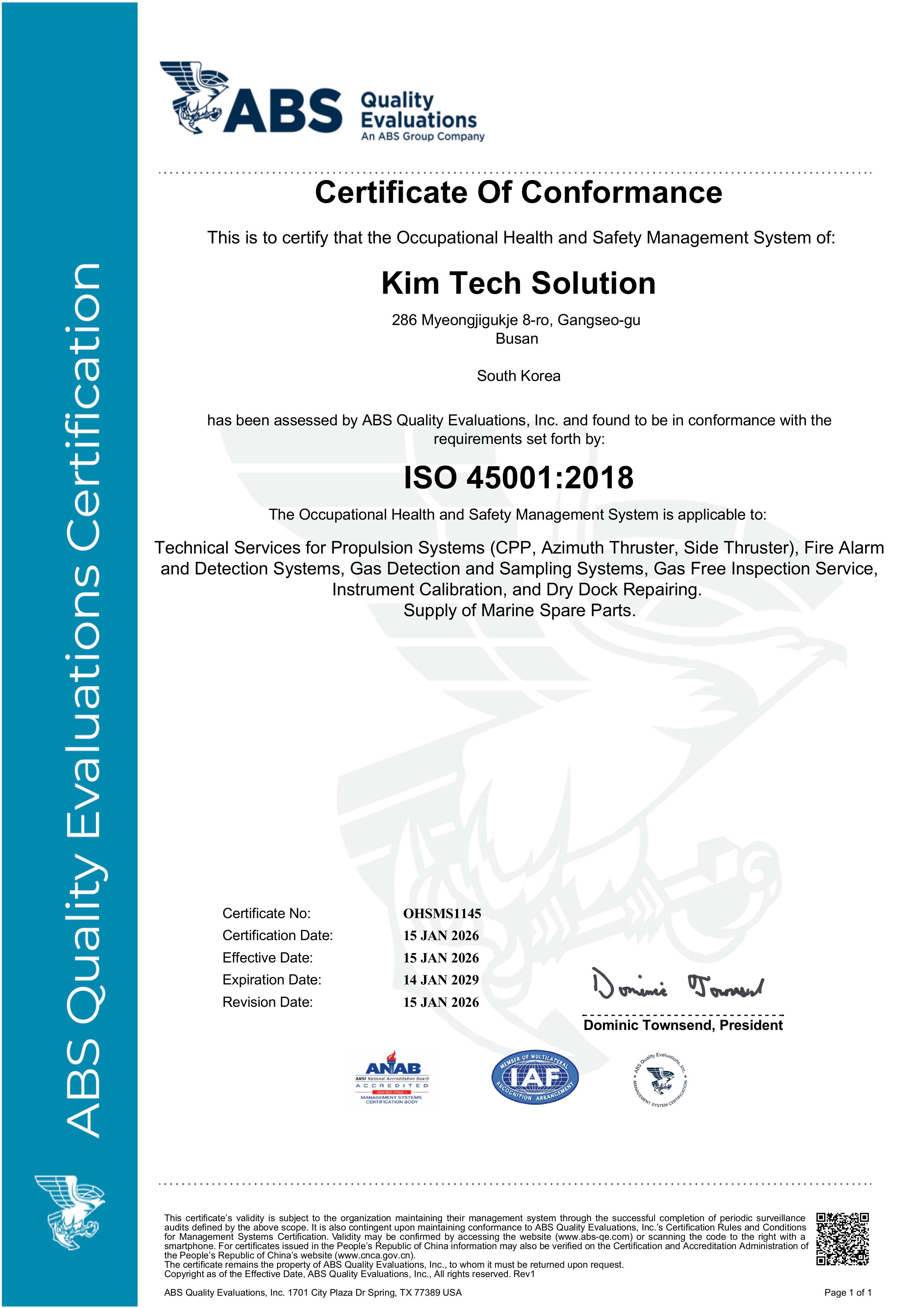ISO 45001